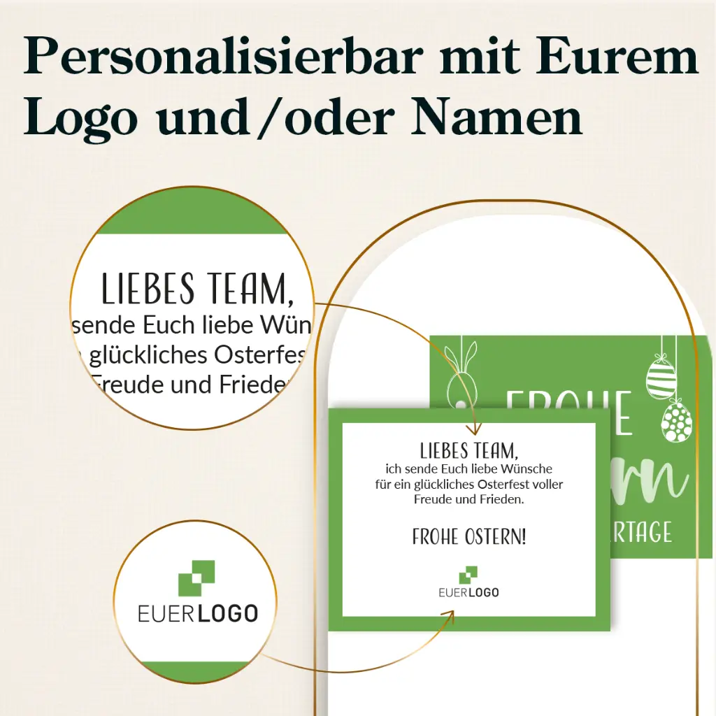 Geschenkbox "Frohe Ostern" - Lindt-Mix