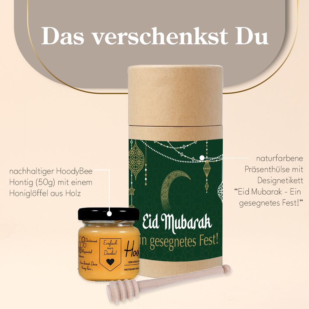 Präsenthülse "Eid Mubarak"