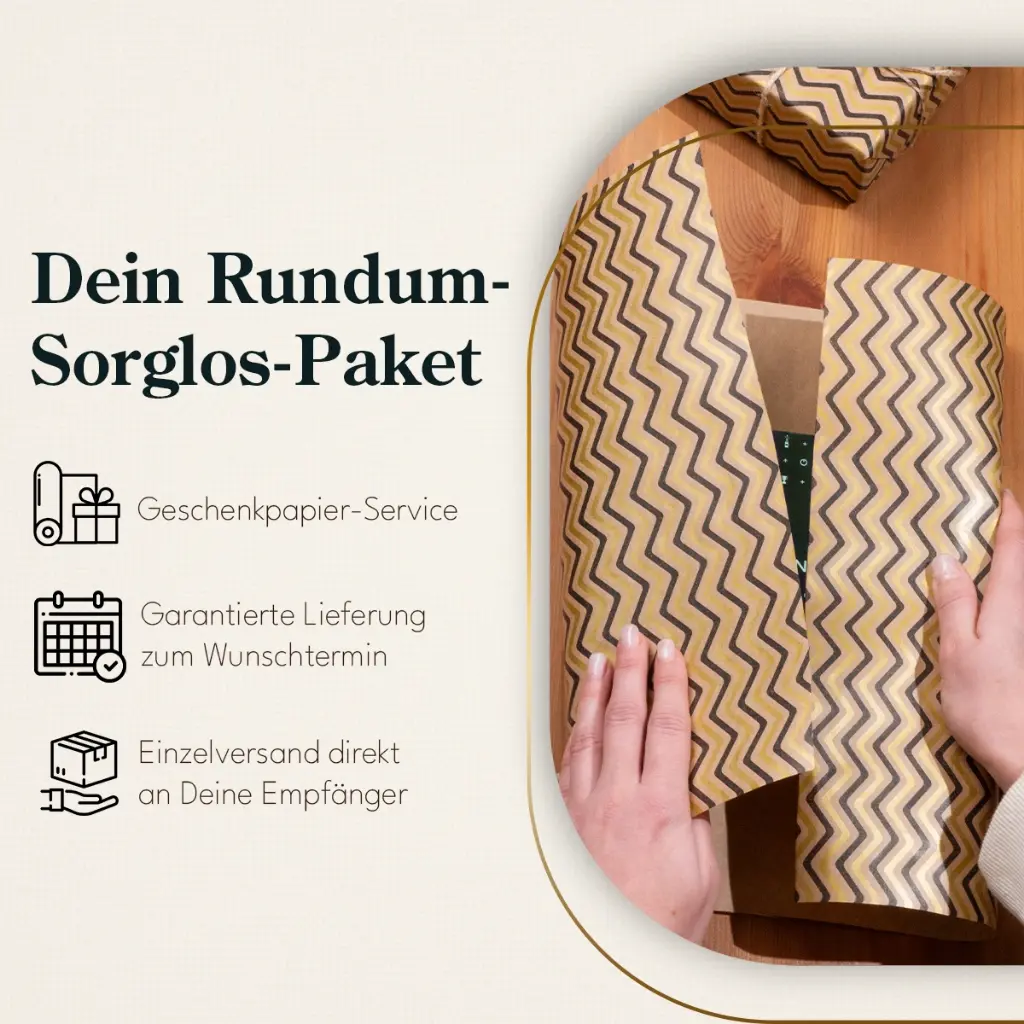 "Du bist ein Geschenk" - Lindt Goldhase