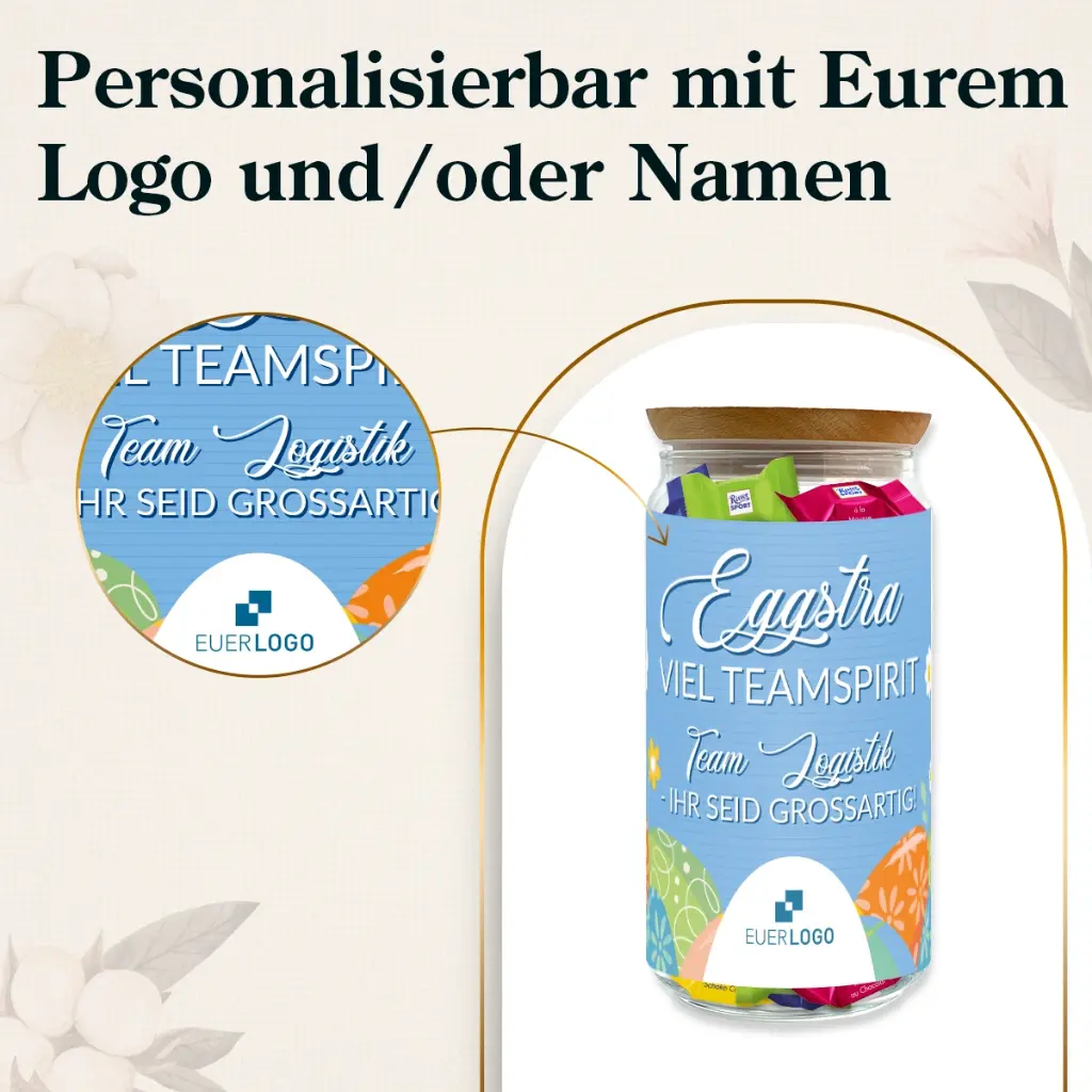 Teamgeschenk M "Eggstra viel Teamspirit" - Ritter Sport