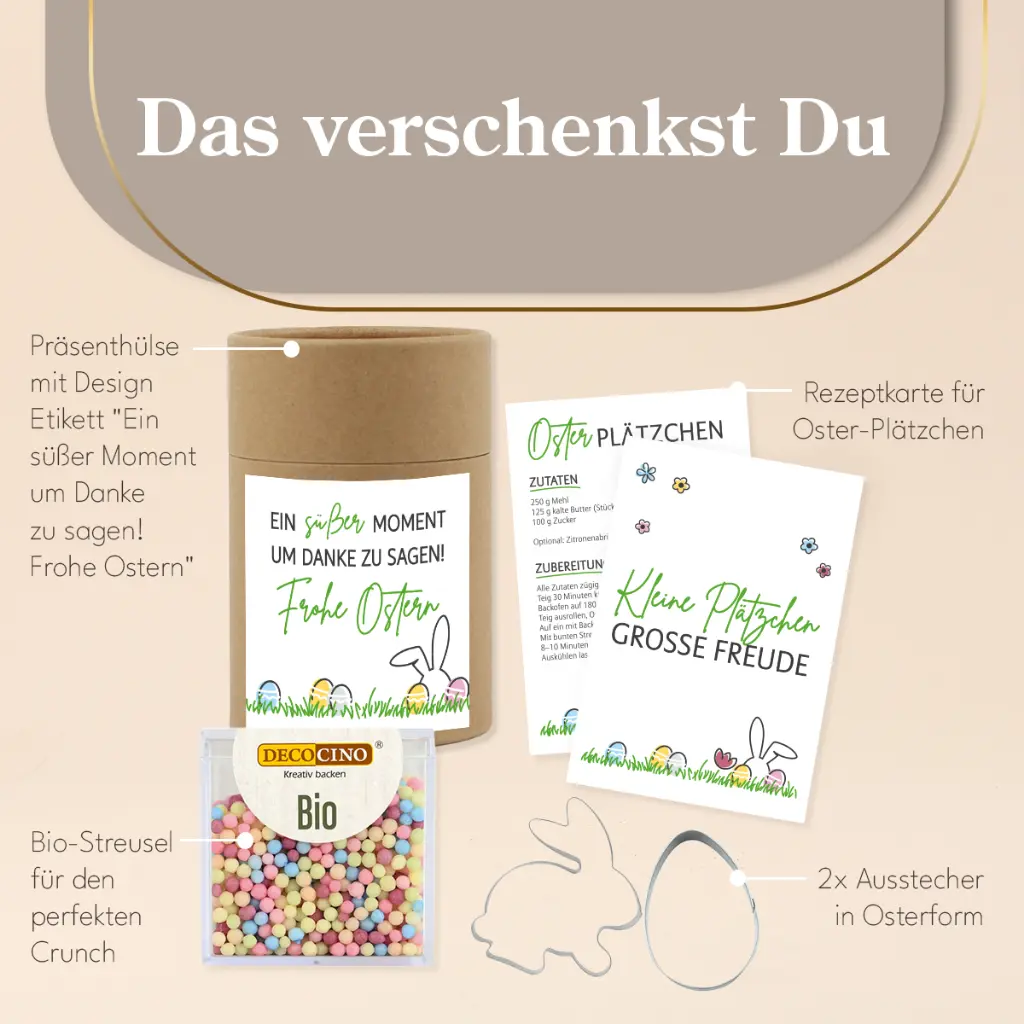 Gemüsegarten "Du sprießt vor Ideen!" - Ostern