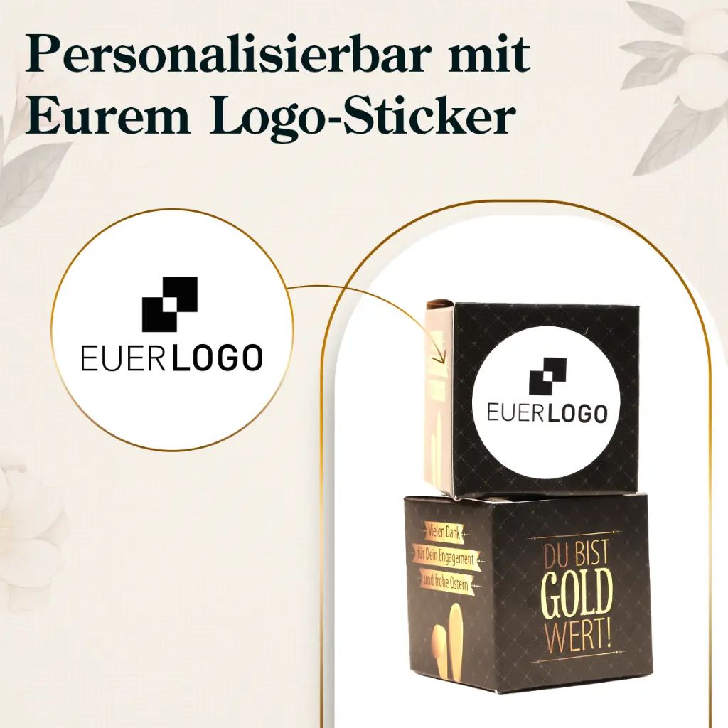 "Goldige Ostern" - Lindt Mini-Osterhase