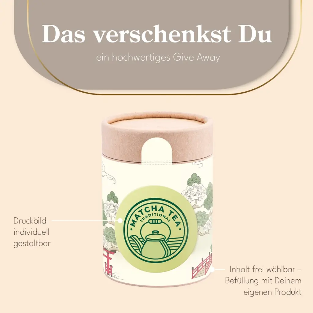 Papierdose Eco Maxi, zum Selbstbefüllen