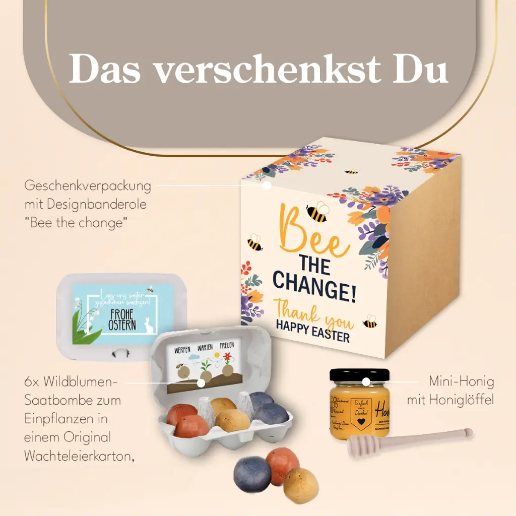 Bee the Change - Geschenkset