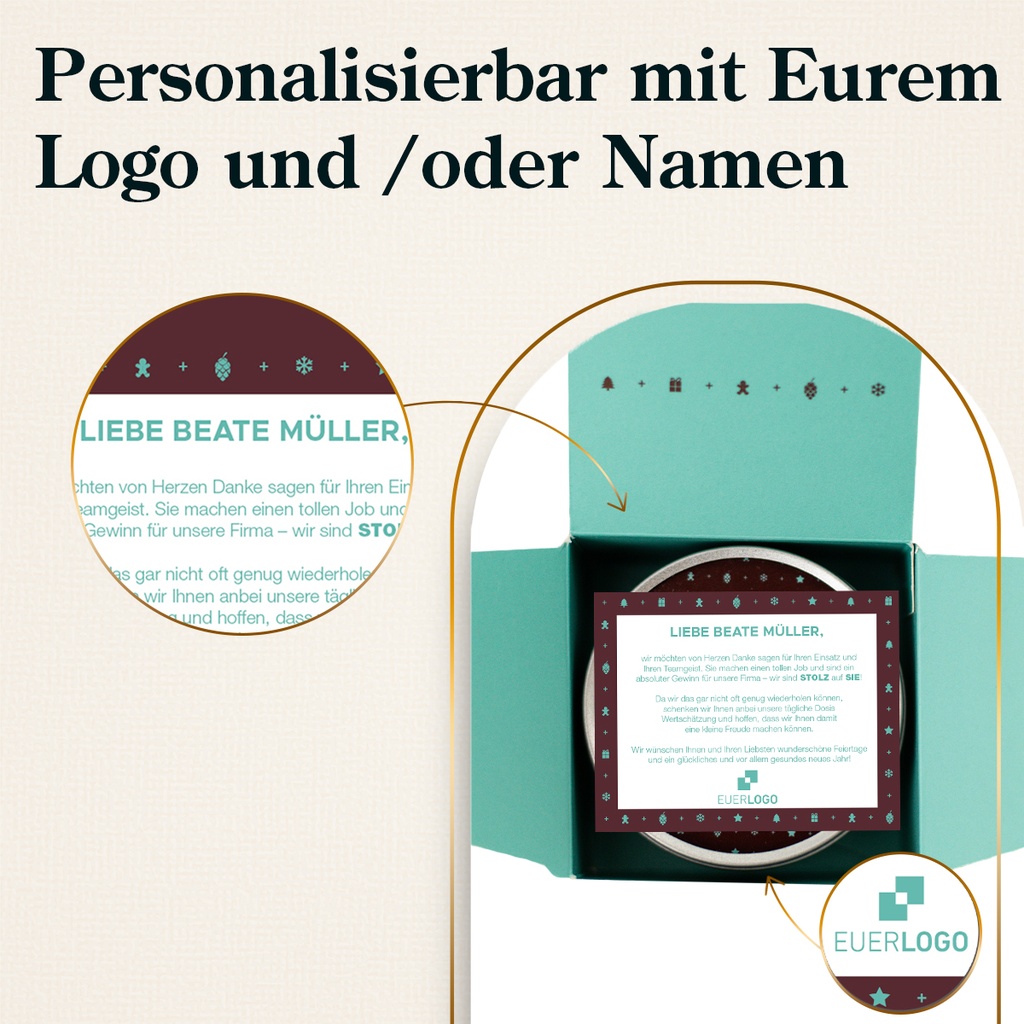 Wir sind stolz auf Sie - Lindt