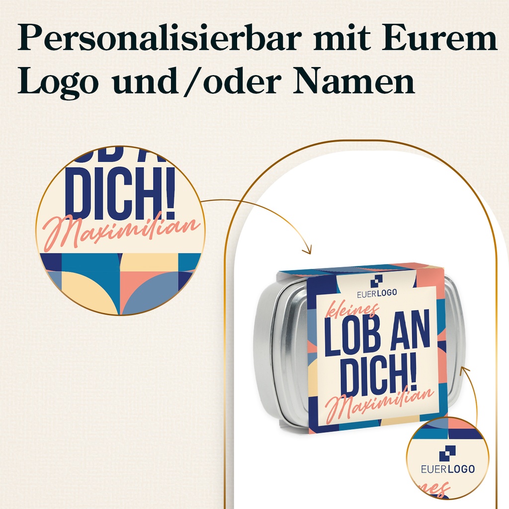 Geschenkdose "Kleines Lob an Dich" - Manner Mini