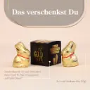 "Goldige Ostern" - Lindt Mini-Osterhase