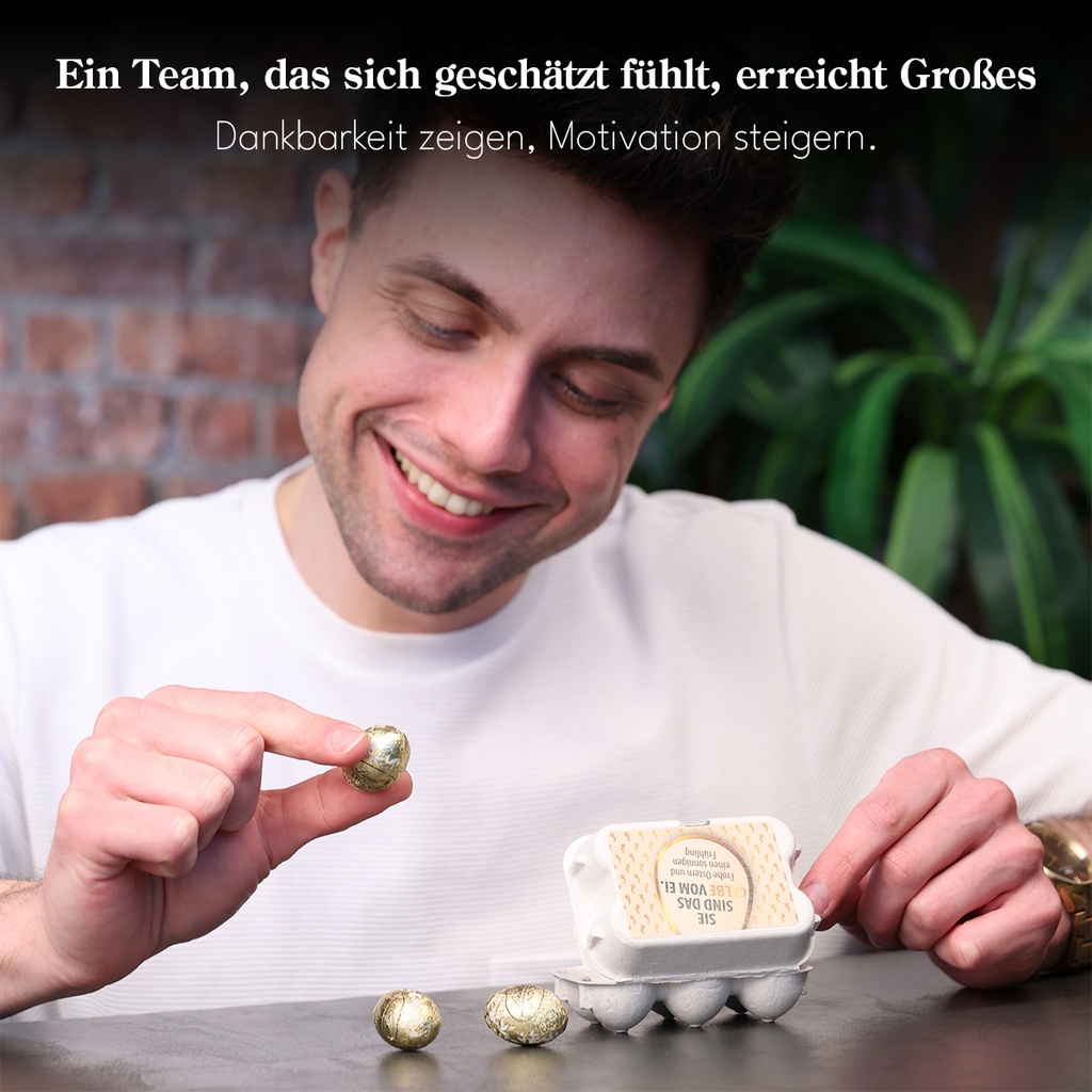 Sie sind das Gelbe vom Ei – Lindt Sixpack