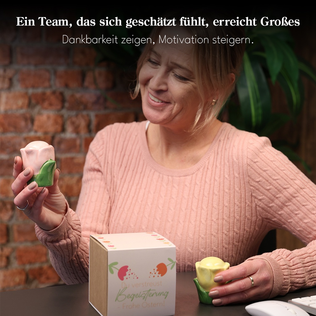 Salz- & Pfefferstreuer "Du verstreust Begeisterung - Frohe Ostern!"