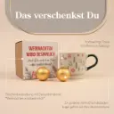 Weihnachtstasse voller Freude