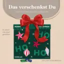 Shape Adventskalender Geschenk, Lindt Schokotäfelchen