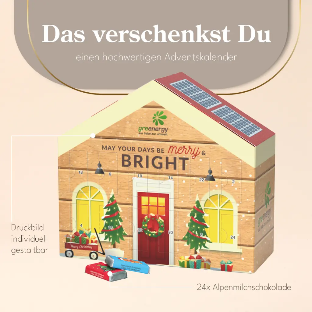 Adventskalender Haus- Alpenmilch