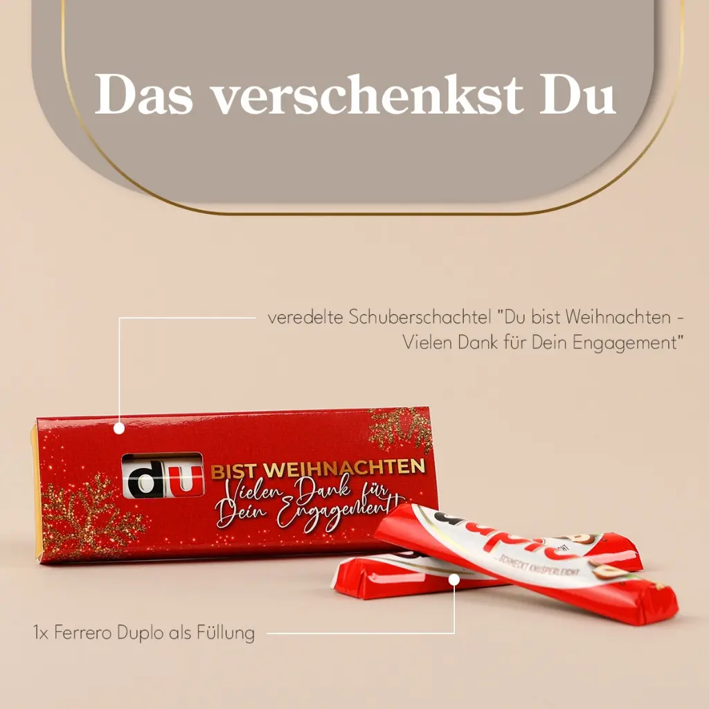 Du bist Weihnachten - Ferrero Duplo