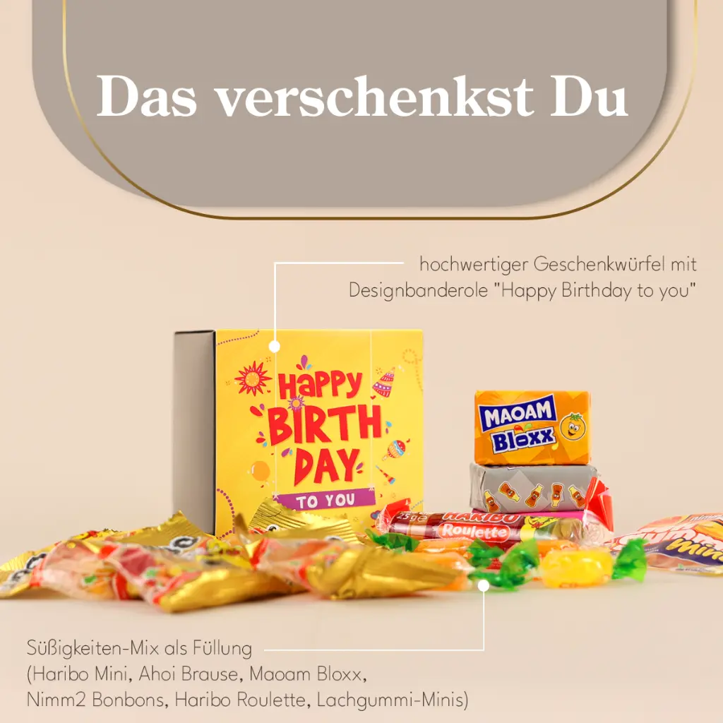 Geburtstagsparty - Süße Box