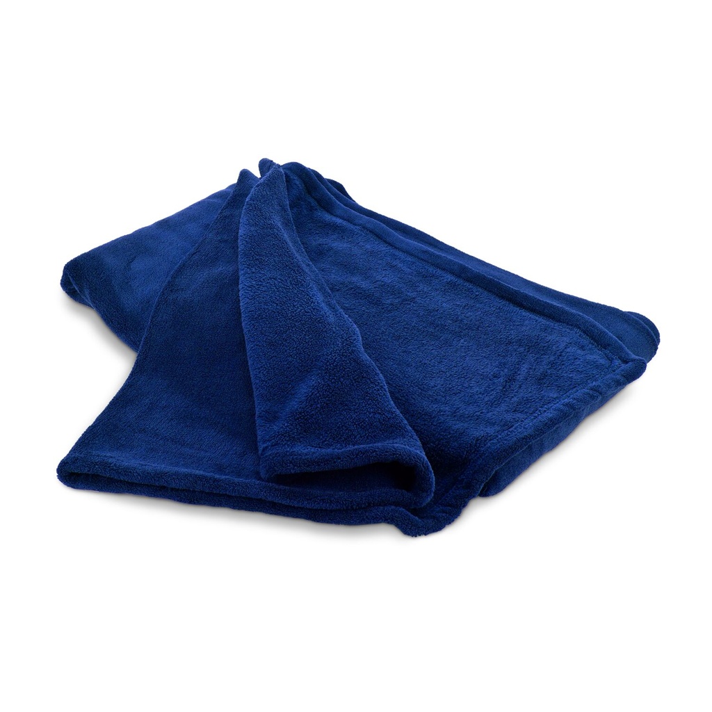 Microflausch- decke navy