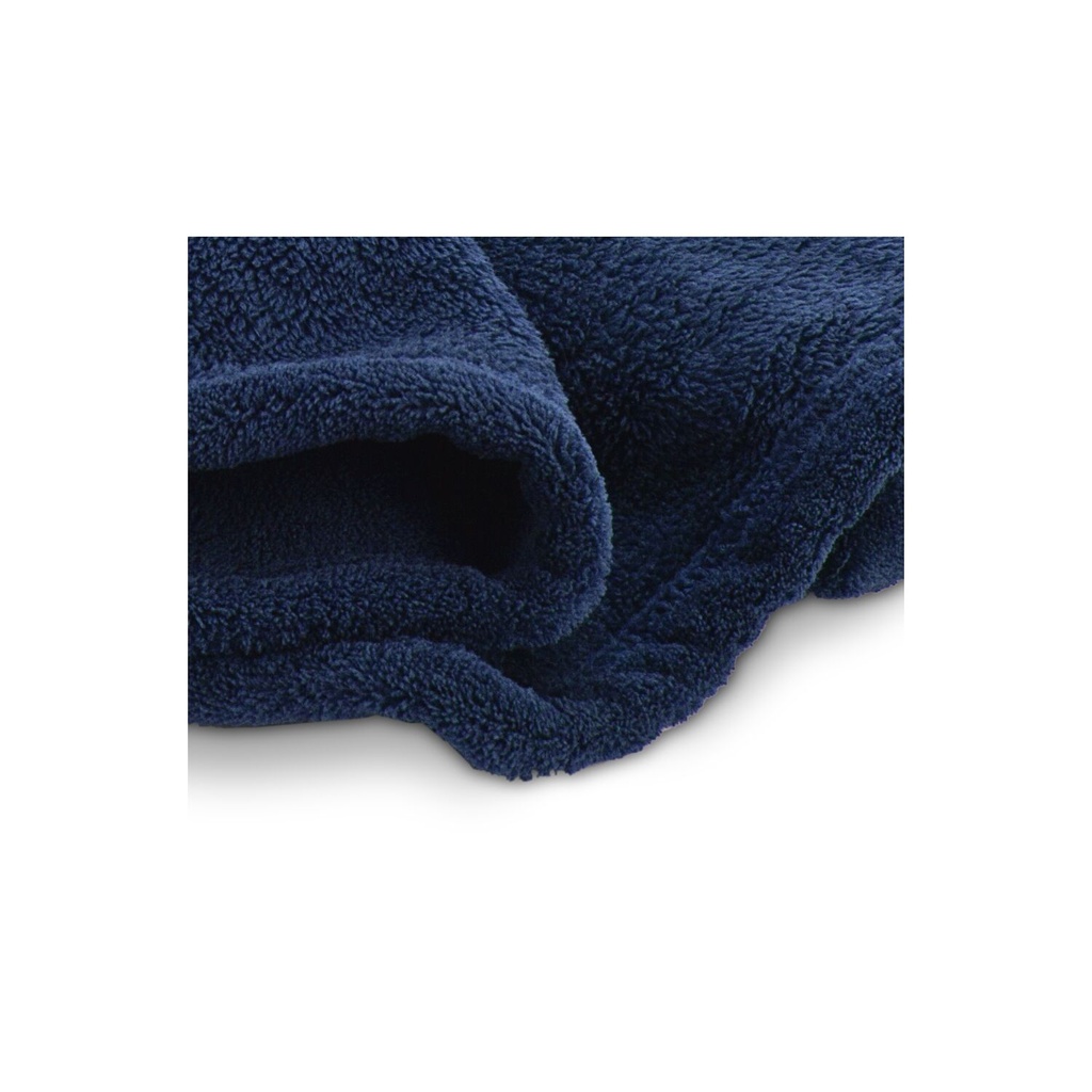 Microflausch- decke navy