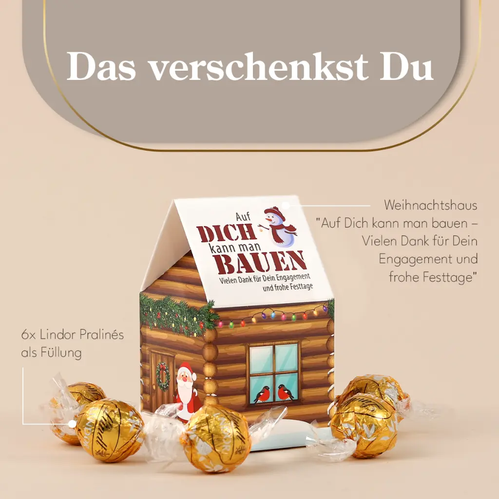 Auf Dich kann man bauen XL – Christmas