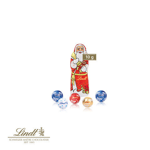 Präsent Weihnachtsbaum mit Lindt Schokoladenmischung