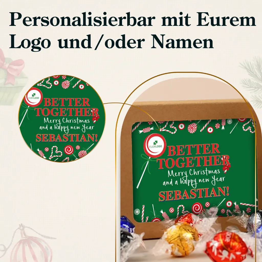 Lunchbox (Natur) - gefüllt