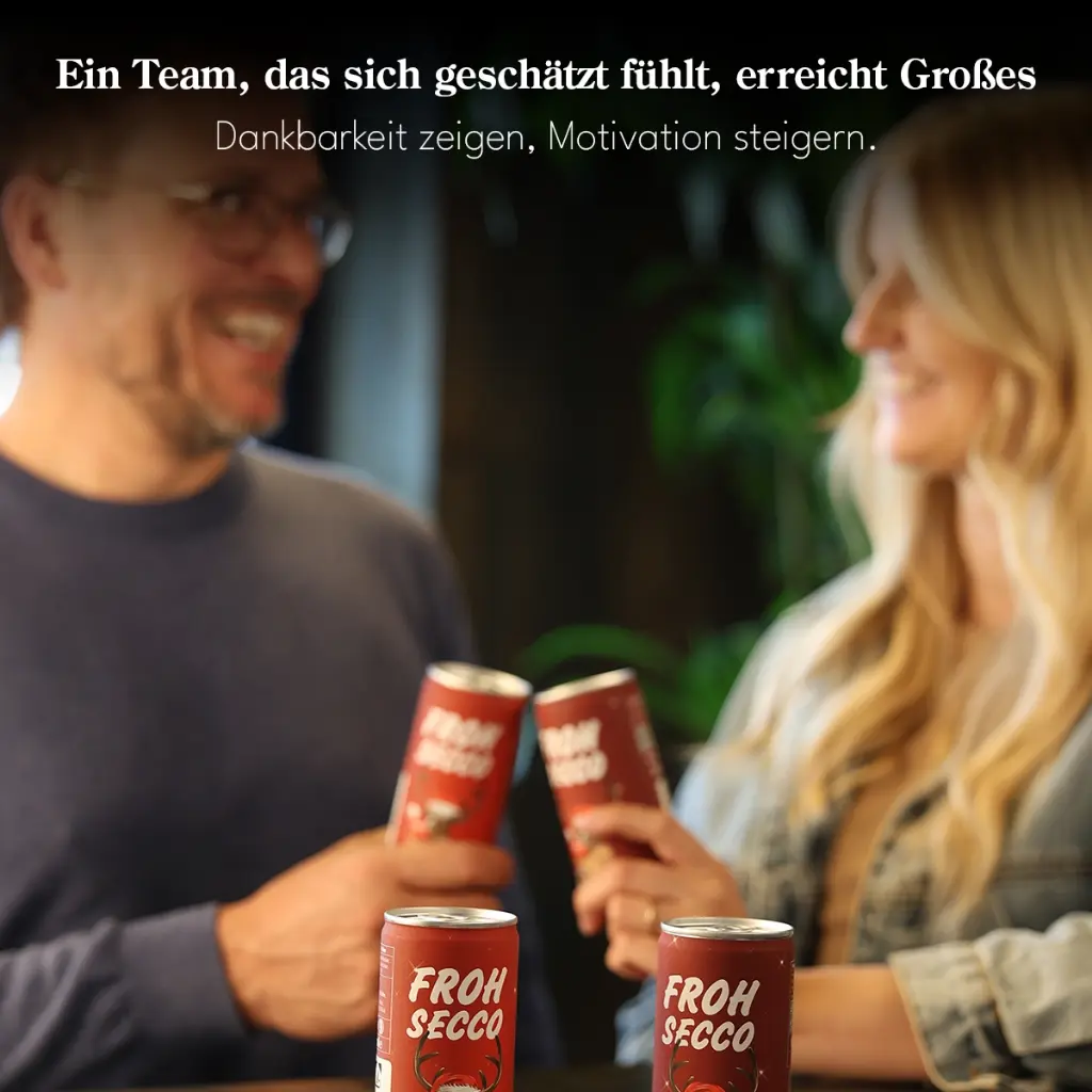 FrohSecco – Edition Rudi – 6x prickelnder Weihnachtsgruß