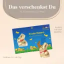 Promotion-Card Karte mit Goldhase von Lindt