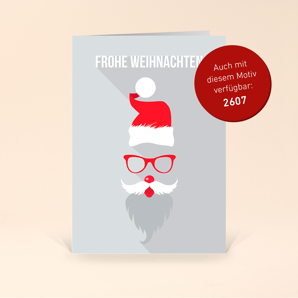Weihnachtsgesichter - Black Santa