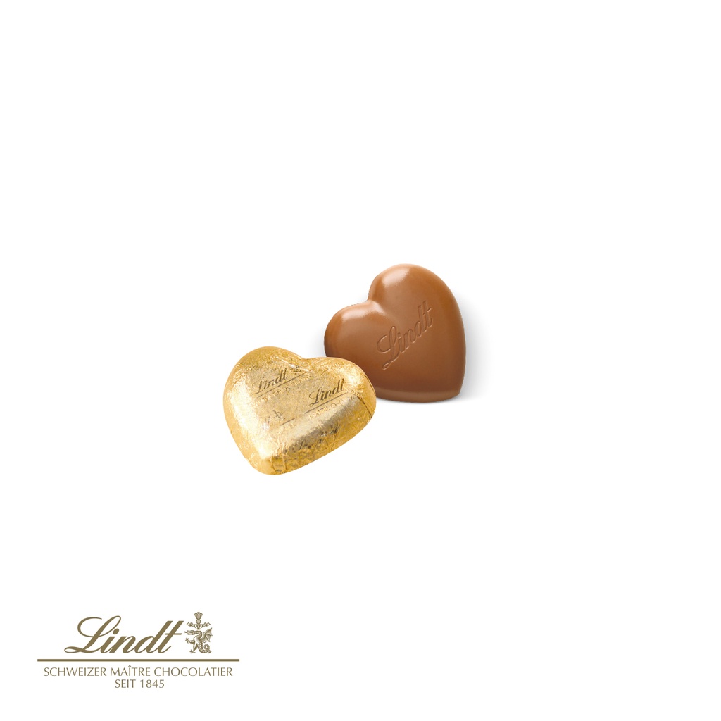 Werbebriefchen mit Lindt-Herzen