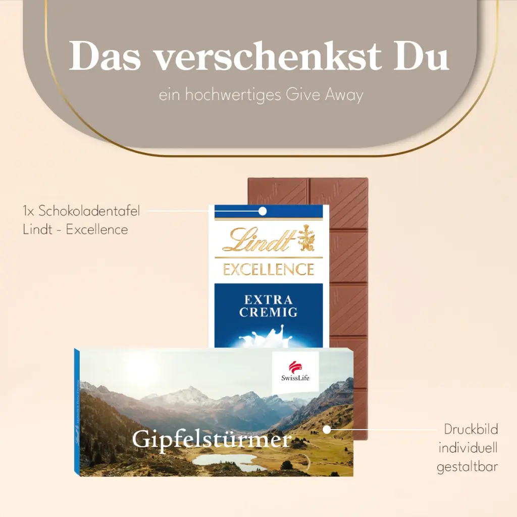 Schokoladentafel Excellence von Lindt