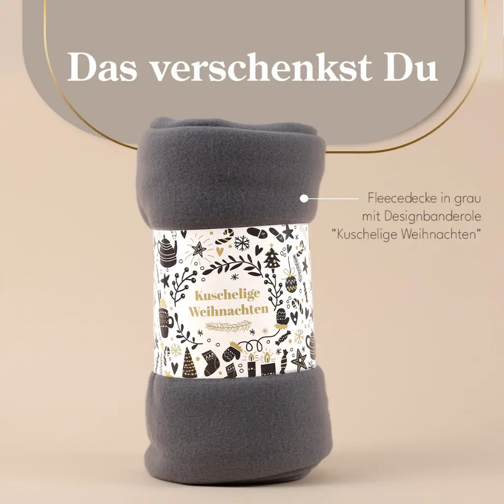 Wolldecke - Kuschelige Weihnachten