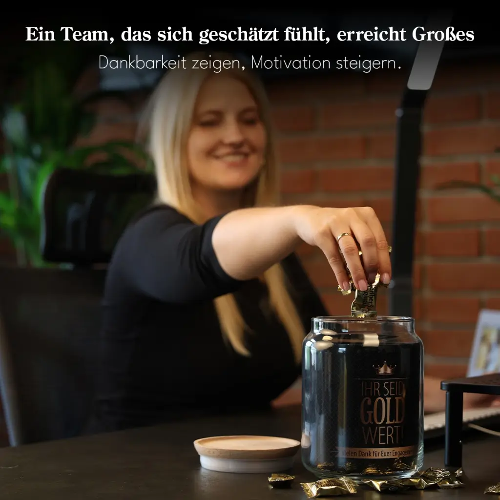 Teamgeschenk XL „Gold wert" - Werther's Original