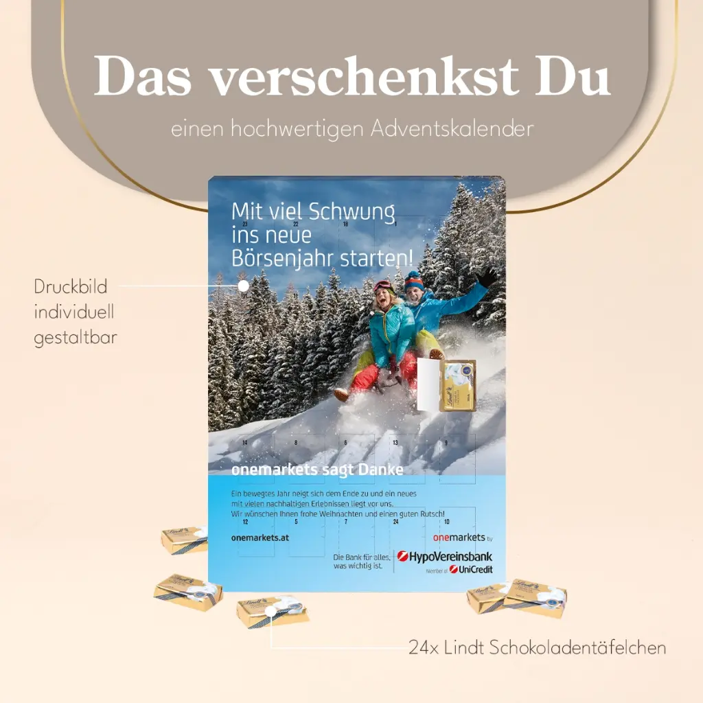Wand-Adventskalender Lindt "Select Edition"