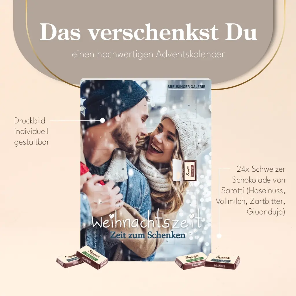 Wand-Adventskalender Sarotti