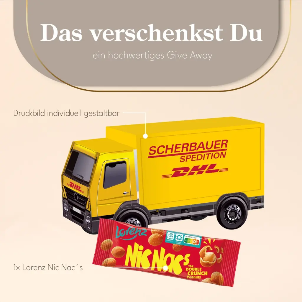 3D Präsent LKW, Lorenz