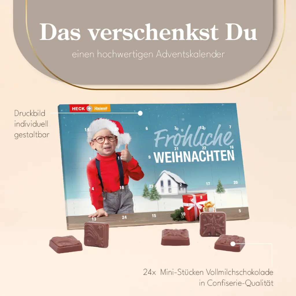 Tisch-Adventskalender "Classic Exklusiv"