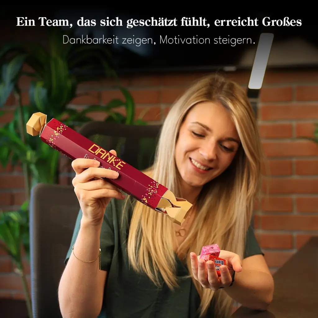 Geschenk "Danke für Deinen Biss" - Maoam