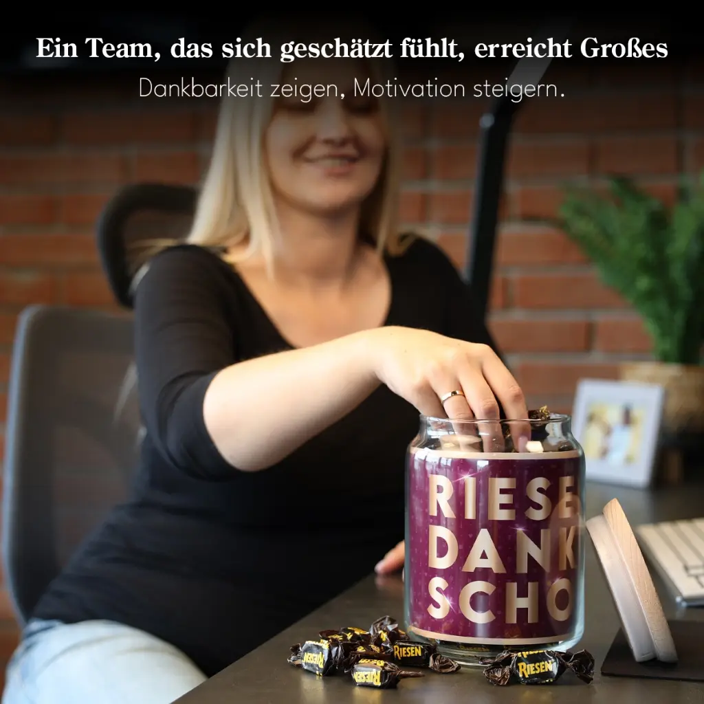 Teamgeschenk XL „Riesen Dankeschön“