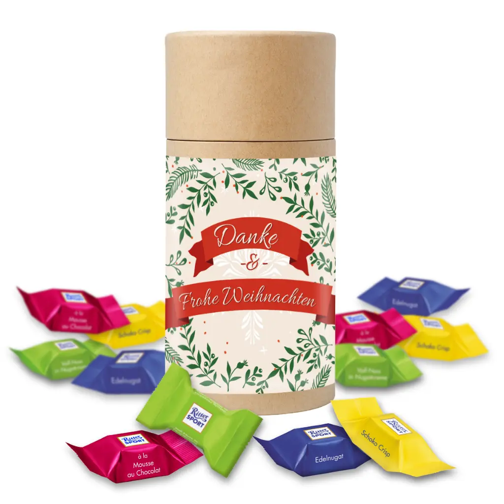 Weihnachtssack "Fröhliche Weihnachten" - Glühweinchen