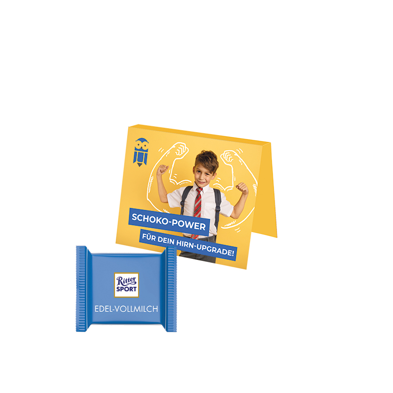 Werbekarte Midi Ritter Sport mini