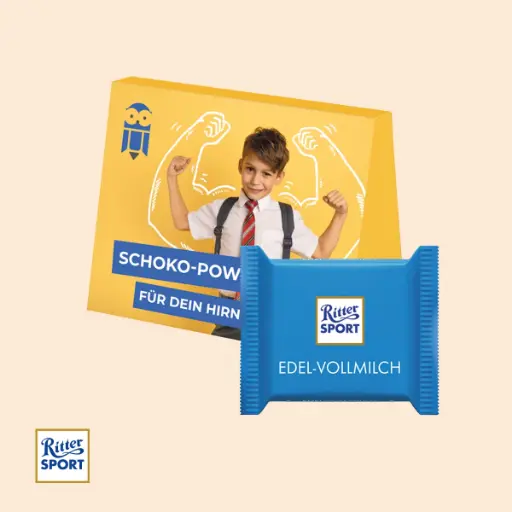 [1144-RM] Werbekarte Midi Ritter Sport mini