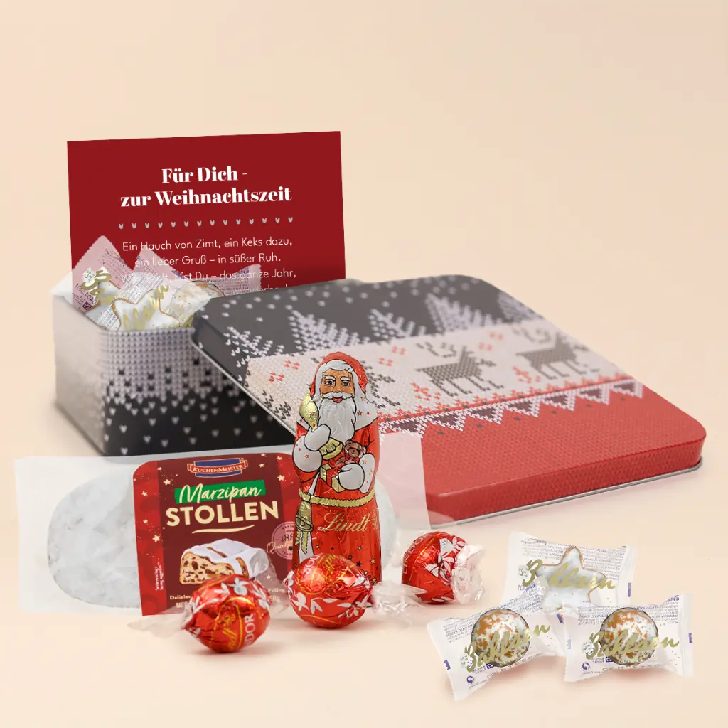 Geschenkdose "Frohe Festtage"