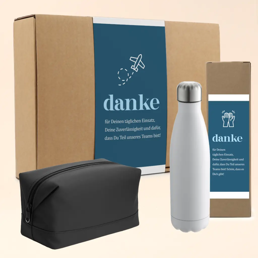 Geschenkset Travel-Kit "Danke"