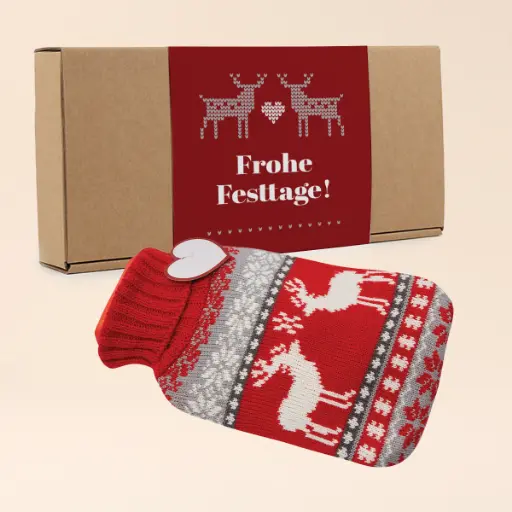 [WP13572] Wärmflasche "Kuschelige Weihnachten"