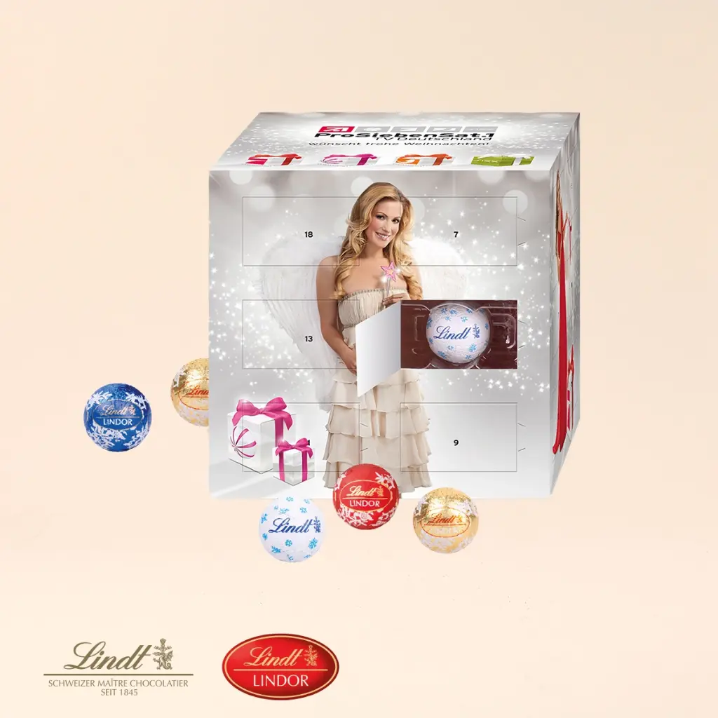Cube Adventskalender Lindt