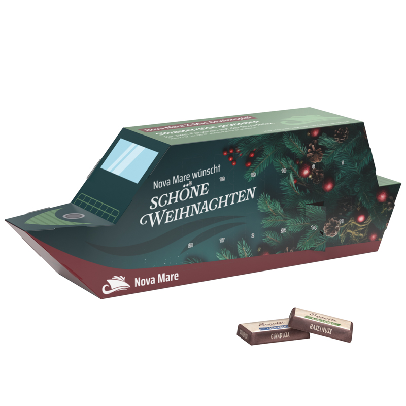 Adventskalender Schiff, Sarotti Täfelchen 