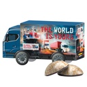 3D-Präsent LKW, WEISS 4er Lebkuchen Mini 