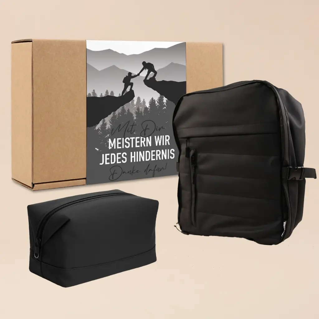 Geschenkset XL "Travel-Kit" - Grau