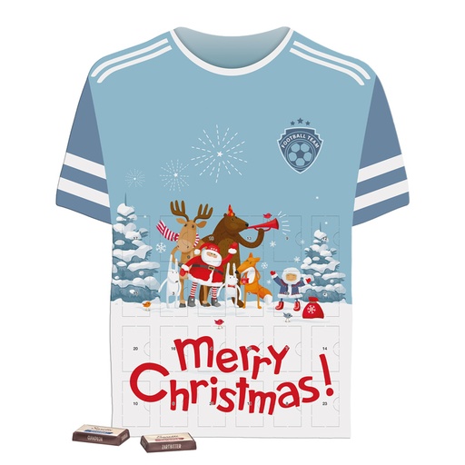 [1298-S] Täfelchen Adventskalender Trikot -  Sarotti 