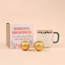 Weihnachtstasse voller Freude