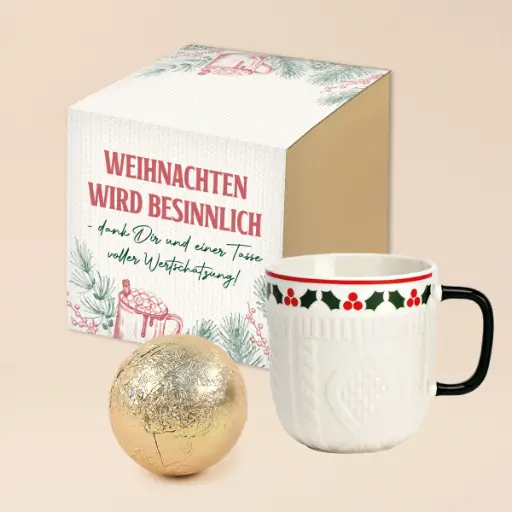 [WP13606] Weihnachtstasse voller Freude