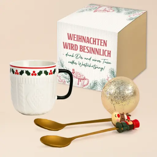 [WP13606] Weihnachtstasse voller Freude